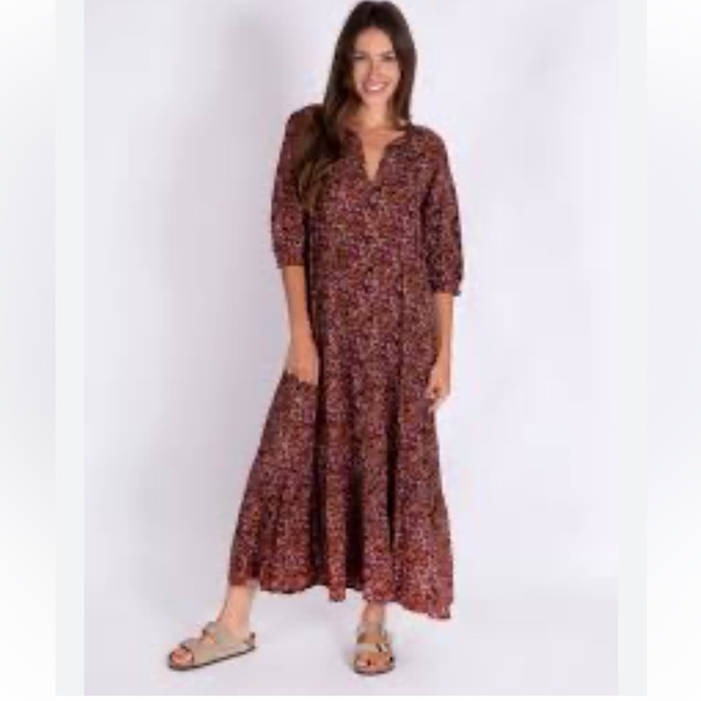 - Natural Life sage maxi dress